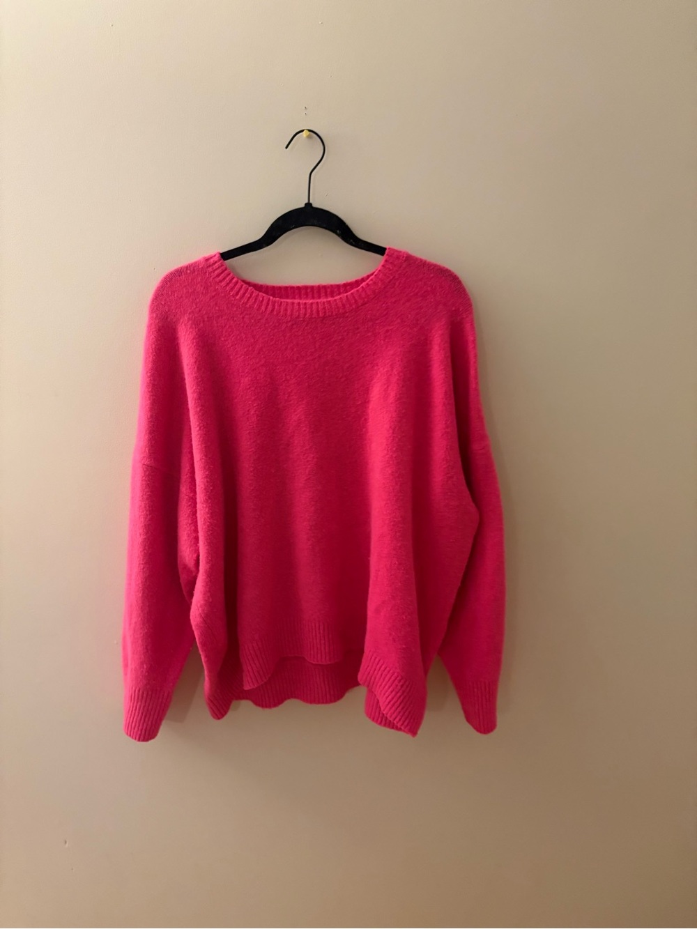 Old Navy Hot Pink Crewneck Sweater